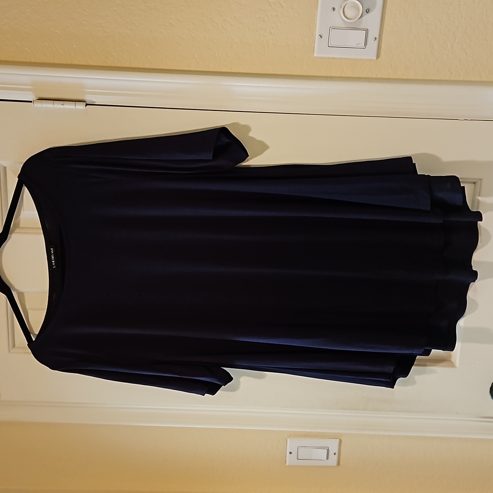 Land Bryant Navy Blue Swing Style Blouse size 22/24